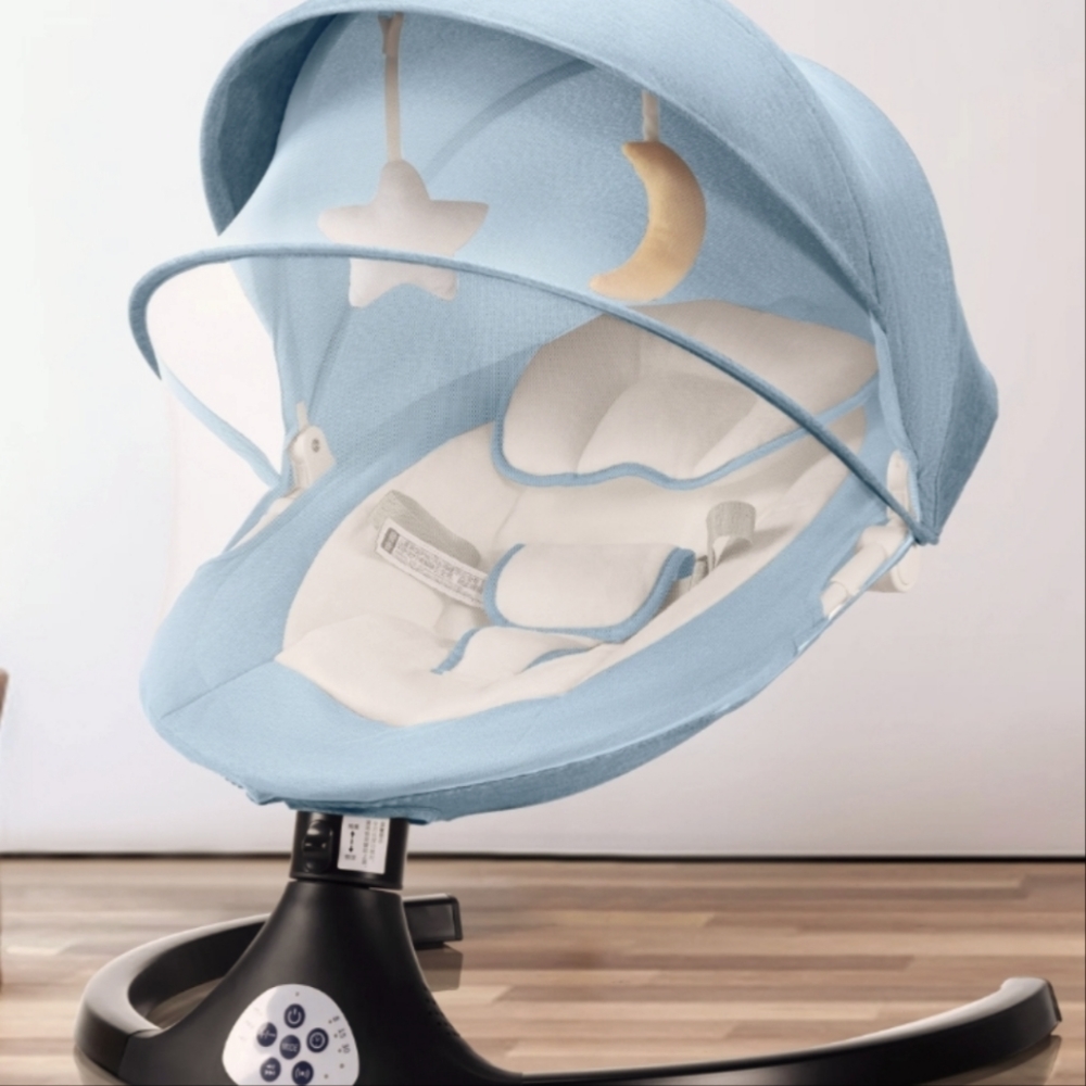 Dearest Baby Electric Baby Swing Rocking Chair Rocker Soothing Music - NWT